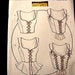 Historical Womens Sexy Lace up Corset Pattern Misses Sizes 6 8 10 12 UNCUT Victorian Goth Steampunk Civil War