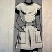 1950s Apron Pattern Anne Adams Misses size 14 16 Full Smock Apron