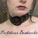 Crocheted Choker--Edgar Allan Poe