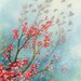 Fly Away No 2 - 8x10 archival watercolor print by Tracy Lizotte