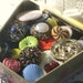 Grandma's Button Box VINTAGE Buttons / lovely mixture/ VINTAGE Barbie Tin