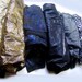 Glitzy Rock and Roll Metallic Stretch Fabric Remnants