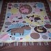 Baby Barnyard Animals Baby Quilt Fabric Panel-NEW