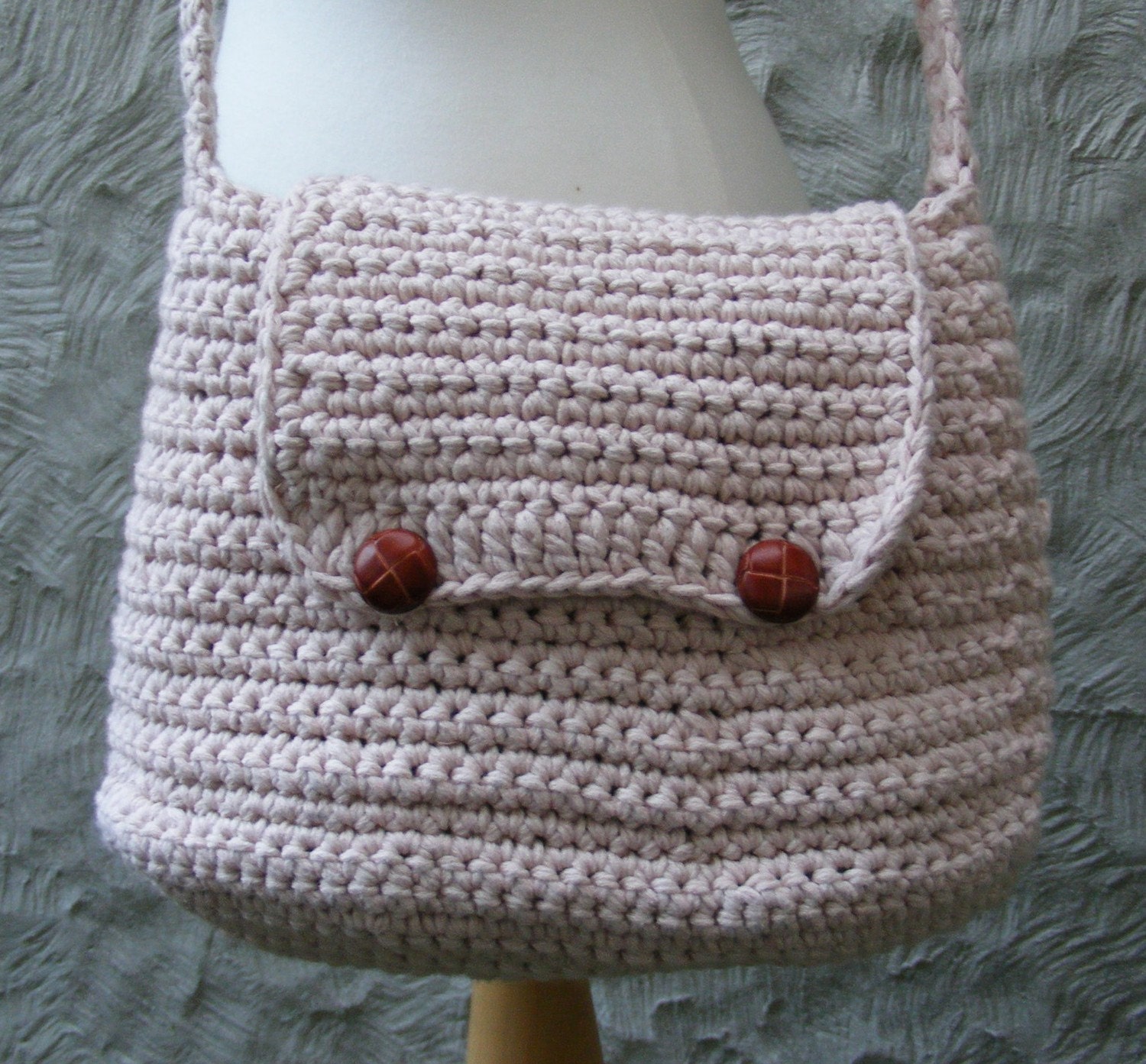 Messenger Bag Crochet Pattern / Tutorial Crochet Purse