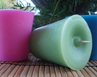 Super-Sized Votive Scent Sample 3pk - TROPICAL fragrances (you choose)