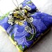 Three Lavender Sachets - Yellow Butterflies- Purple Passion Flower