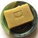 Lavender Soap - Hand Stamped Heart Soap - Cold Process Soap - Vegan Soap