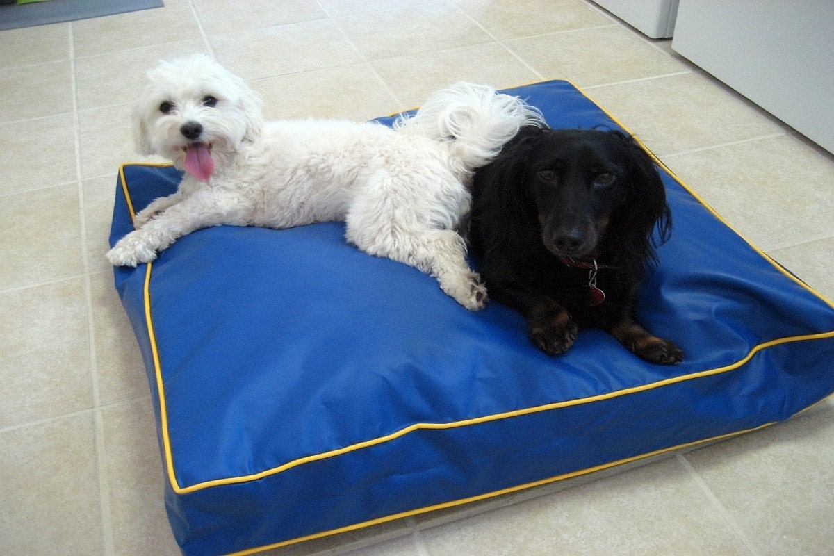 Waterproof Indestructible Incontinence Dog Bed Zipper Cushion