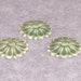 Jade Green Ceramic Flower Buttons Ceramics Pottery