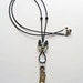 Cat Face ID Badge Eyeglass Magnetic Lanyard