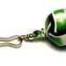 Zipper Pull Polymer Clay Bead Handmade Charm Basketweave Canework Glass Sterling Silver Accessories Purse Backpack Bible Case