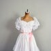 Wedding Dress // Vintage Wedding Gown in Lace // Southern Belle Bride
