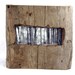Hiding places - The Forest - original encaustic mixed media carved in reclaimed barn wood