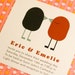 Kissing Birds - Invitation