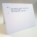 Happy New Year Letterpress Code Card (Set of 4)