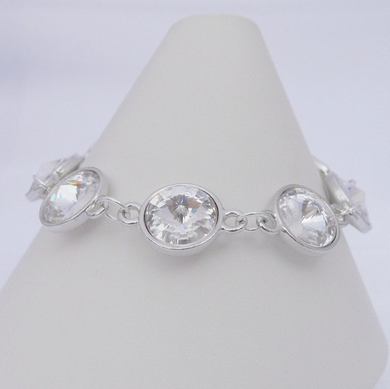 Diva Bracelet Swarovski Rivoli Crystal Bracelet