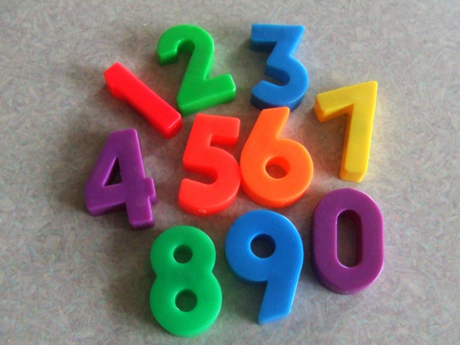 Vintage FISHER PRICE Magnetic Alphabet NUMBERS by PegboardVintage