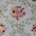 Vintage Fabric Scrap Stash Builder Wildflowers Cottage Shabby Chic