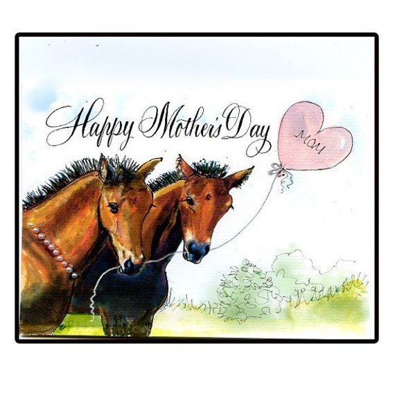 Collection 95+ Pictures happy mothers day images with horses Sharp