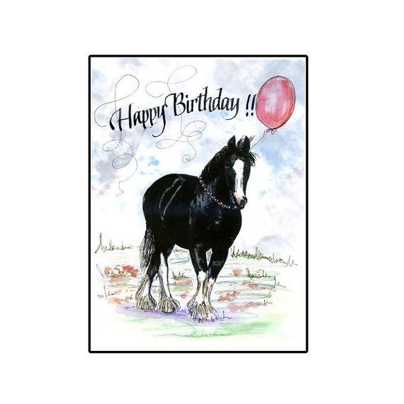 Imagenes de caballos de feliz cumpleaños - Imagui