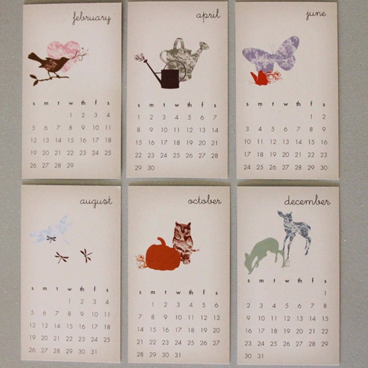 mini calendar