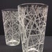 Two Pint Glasses . Hand Engraved Glass . 'Reaching Branches' . Barware . Gift For Brides and Grooms . Best Man Gift