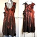 Reconstructed cotton jersey tank dress - KD167