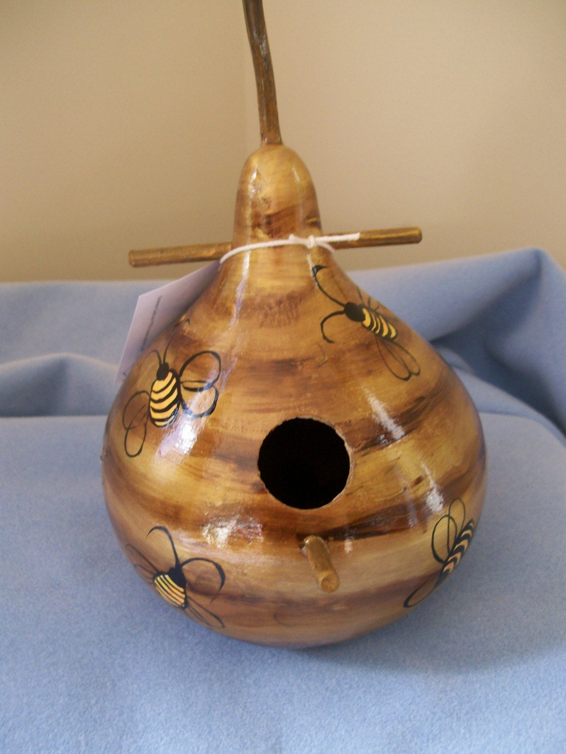 bee hive birdhouse gourd bee hive birdhouse gourd