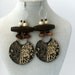 Reserved for Iris - Statement earrings - 259 Bohemian Beauty for the Earjeans 365 Collection