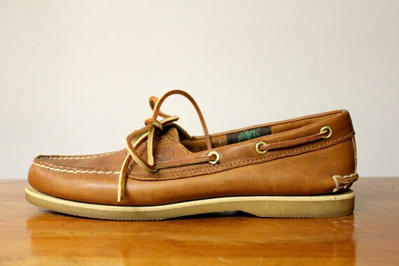 leather topsiders