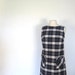 1960s Plaid Dress / Shift Dress / 60s Dress / M