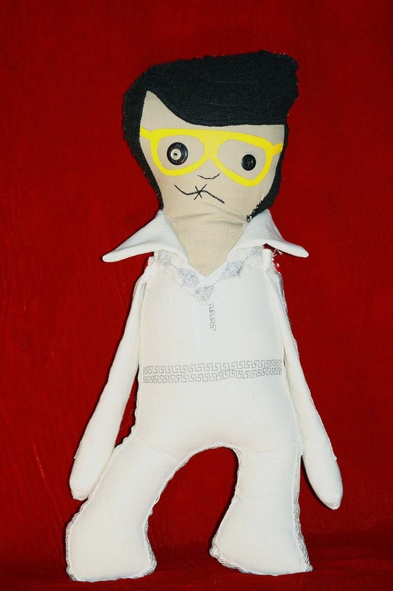 elvis stuffed doll