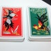 2 Decks Kem Playing Cards Vintage 1947 in Bakelite Box Rooster Birds