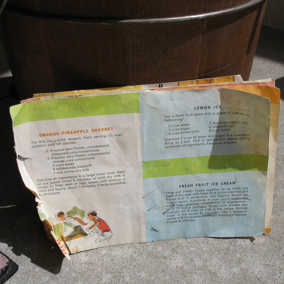 Vintage Proctor Silex Electric Ice Cream Maker Freezer