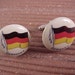 CLOSEOUT Cuff Links Vintage Germany Flag - Free Shipping to USA