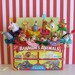 Carnival/Circus Themed Animal Cupcake Toppers/Picks/Decorations