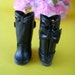 Blythe Boots with a Ribbon (Black)