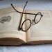 RESERVE ryturrismith antique celluloid round eye glasses
