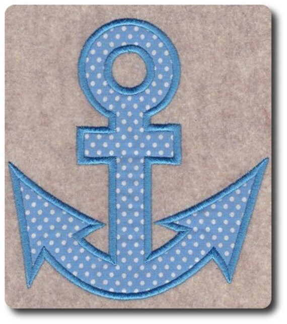 Items similar to Anchor Applique Embroidery DesignIncludes 3 Sizes on Etsy