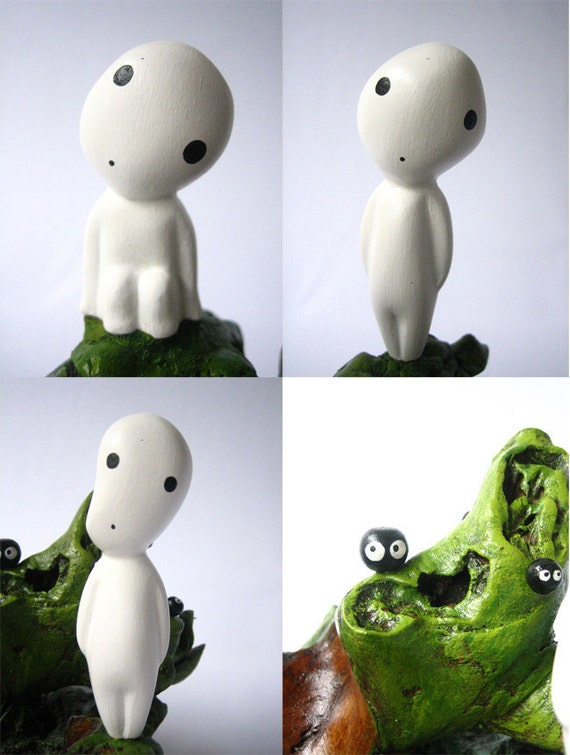 princess mononoke kodama figure