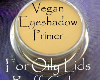 Vegan Oily Lid Eyeshadow PRIMER in Buff Color