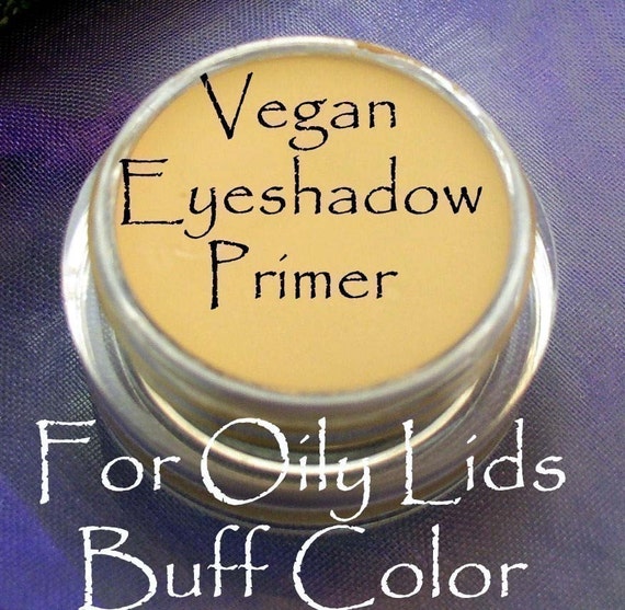 Vegan Oily Lid Eyeshadow PRIMER in Buff Color