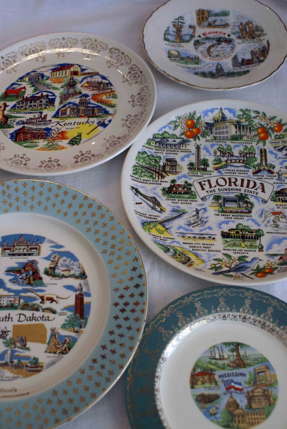 Vintage State plates