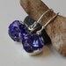 LAST ONE Amethyst Purple Crystal Drop Earrings