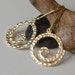 LAST ONE Swirl Dangle Earrings