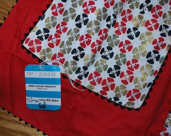 1960s Atomic Era Apron from Springs Cotton Mills MWT