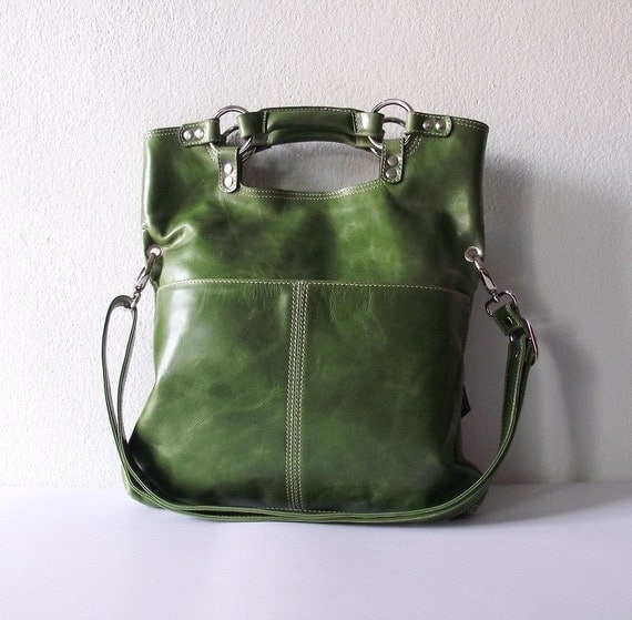 olive green mini bag