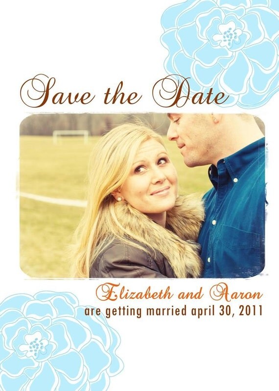 Fresh Love - Custom Photo Save the Date Il_570xn