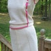 70s Touch of Pink Summer Skirt and Top Set Small/ Bust 36