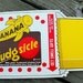 Vintage Banana Fudgsicle Joe Lowe Ice Cream Bar Decal NOS